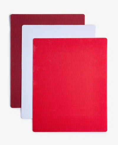 Arch Studio 3-piece Flex Cutting Mat Set, Macy's Exclusive In Crimson Red