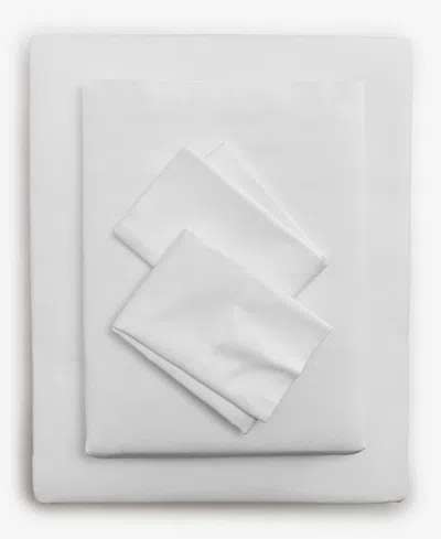 Arch Studio Last Act!  Cotton Sateen 3-pc. Sheet Set, Twin, Exclusively At Macy's In White