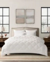 Arch Studio Microfiber Down Alternative Comforter Insert Macys Exclusive In White