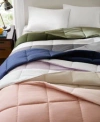 Arch Studio Microfiber Down Alternative Comforter In Pink
