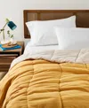Arch Studio Microfiber Down Alternative Comforter, Twin, Exclusively At Macy's In Brown