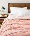 Arch Studio Microfiber Down Alternative Comforter, Twin, Exclusively At Macy's In Pink