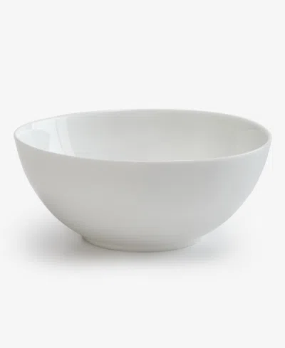 Arch Studio Opal Glass Soft Rim Vegetable Bowl, Exclusively At Macy's In White