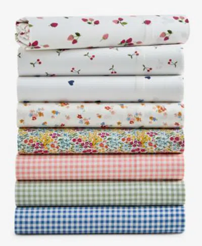 Arch Studio Printed Cotton Sateen Sheet Set Exclusively At Macys In Blooming Floral