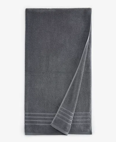 Arch Studio Quick-dry Bath Sheet, Macy's Exclusive In Gray