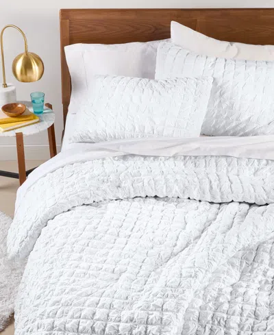 Arch Studio Seersucker 2-pc. Comforter Set, Twin/twin Xl, Exclusively At Macy's In White