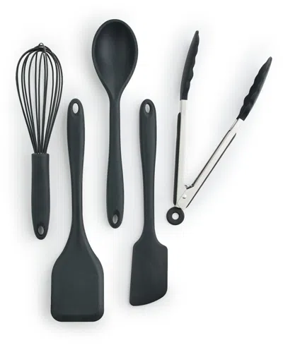 Arch Studio Silicone Utensils, Set Of 5, Exclusively At Macy's In Black