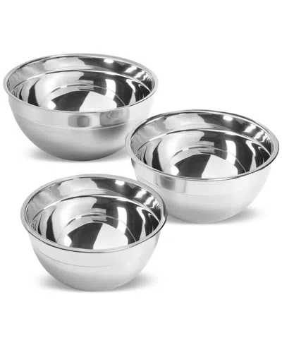 Arch Studio Stainless Steel Mixing Bowls, Set Of 3, Exclusively At Macy's In No Color