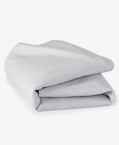 Arch Studio Waffle Cotton Blanket, Twin, Exclusively At Macy's In Gray