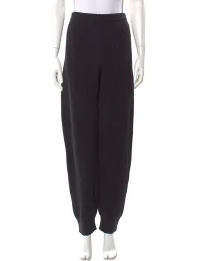 Pre-owned Arch The Camel Hair Skinny Leg Pants In Black