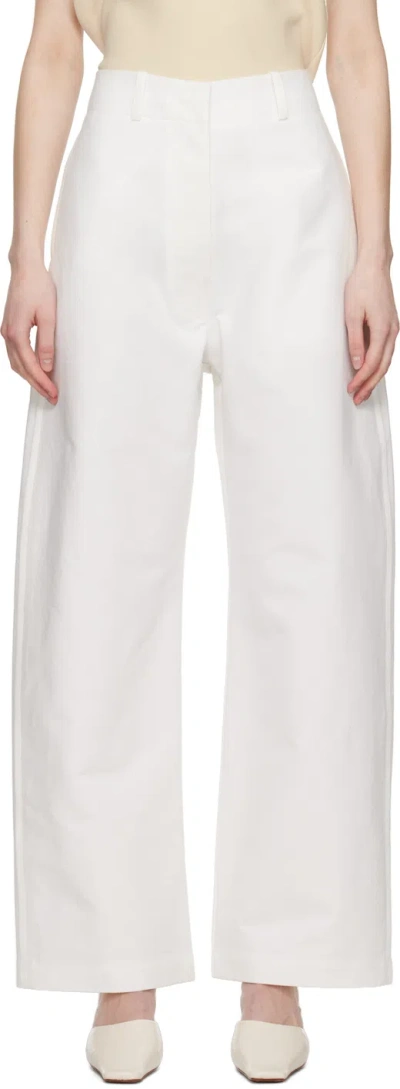 Arch The White Relaxed-fit Trousers