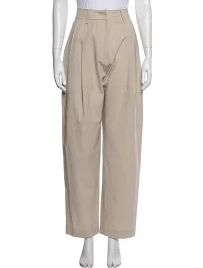 Pre-owned Arch The Wide Leg Pants In Gray