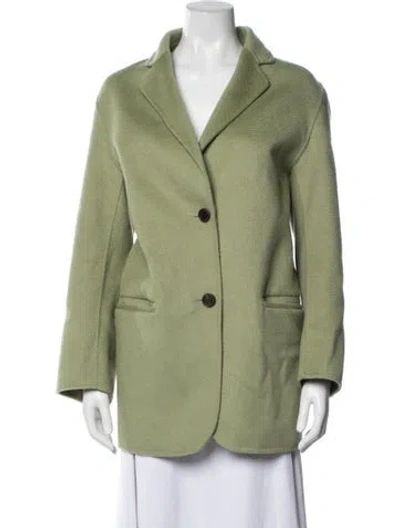 Pre-owned Arch The Wool Blazer In Green