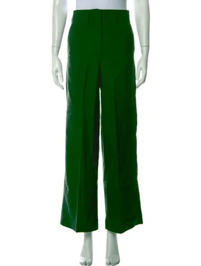 Pre-owned Arch The Wool Wide Leg Pants W/ Tags In Green