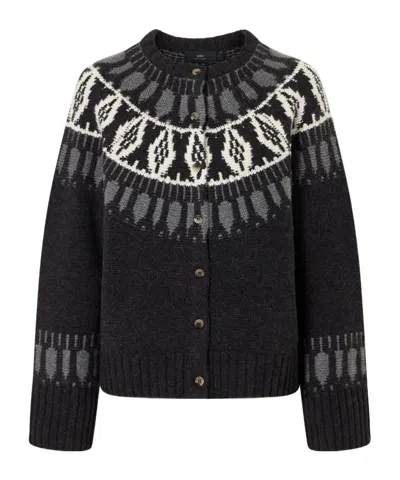 Arch4 Aspen Cashmere Cardigan In Black
