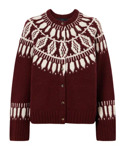 Arch4 Aspen Cashmere Cardigan In Brown
