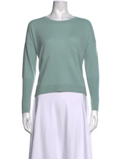 Pre-owned Arch4 Baby Cashmere Crew Neck Sweater In Green