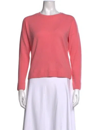 Pre-owned Arch4 Baby Cashmere Crew Neck Sweater In Pink