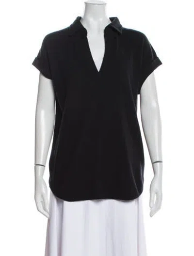 Pre-owned Arch4 Baby Cashmere V-neck Sweater In Black