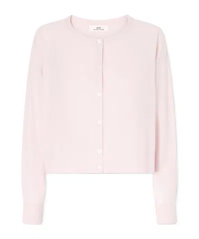 Arch4 Bea Cashmere Cardigan In Pink