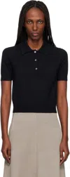 Arch4 Black Caitlin Polo In Black