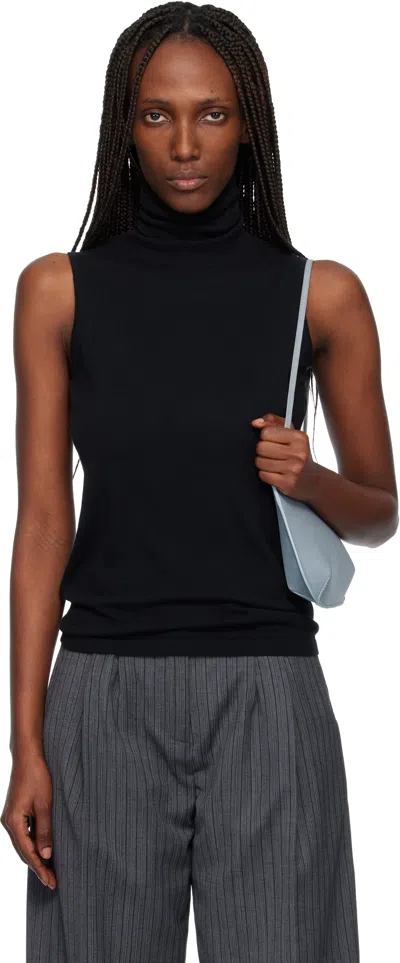 ARCH4 BLACK POPPY TURTLENECK