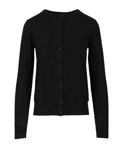 Arch4 Button-up Cashmere Cardigan In Black