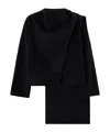 Arch4 Cape-effect Jacket In Black