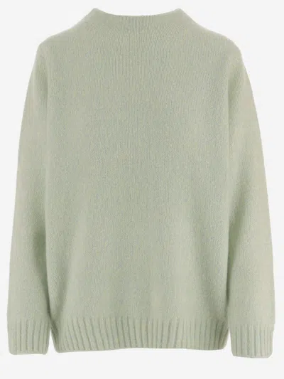 Arch4 Cashmere Blend Sweater In Green