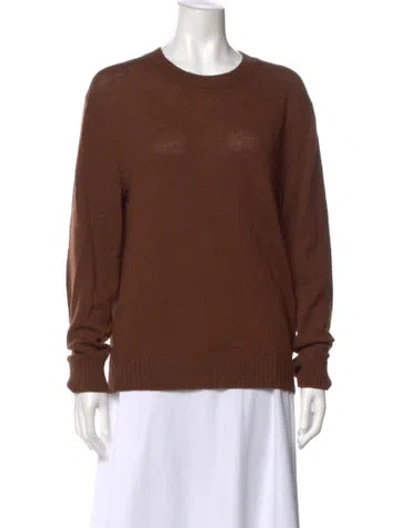 Pre-owned Arch4 Cashmere Crew Neck Sweater In Gray