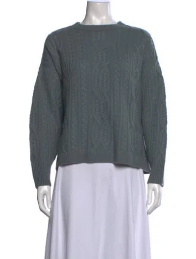 Pre-owned Arch4 Cashmere Crew Neck Sweater In Green