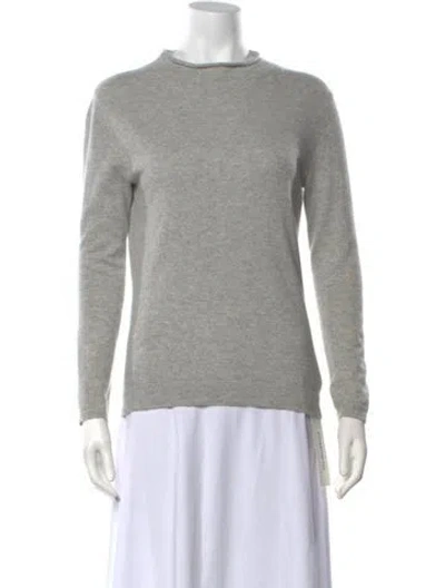 Pre-owned Arch4 Cashmere Crew Neck Sweater In Grey