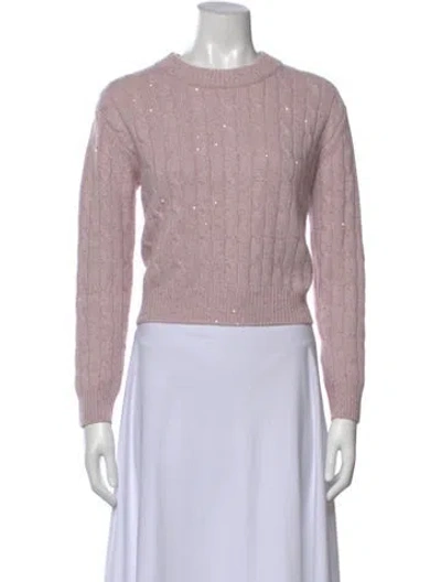 Pre-owned Arch4 Cashmere Crew Neck Sweater In Multi