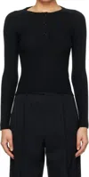 Arch4 Cashmere Noa Cashmere Sweater In Black In Black
