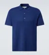 Arch4 Cashmere Polo Shirt In Blue