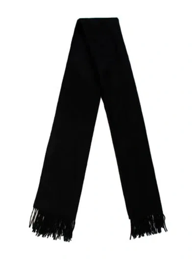 Pre-owned Arch4 Cashmere Scarf In Black