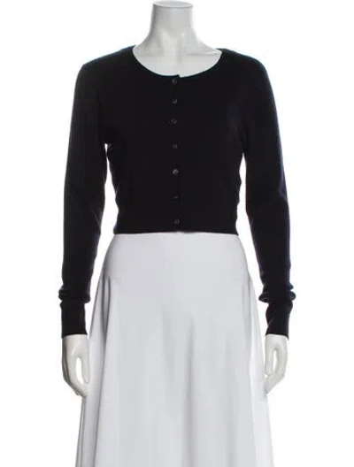 Pre-owned Arch4 Cashmere Scoop Neck Sweater In White