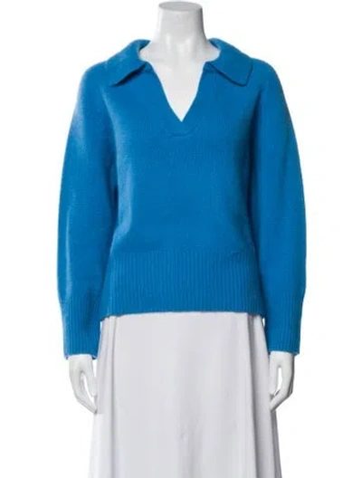 Pre-owned Arch4 Cashmere Sweater In Blue