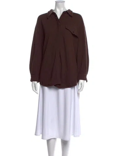Pre-owned Arch4 Cashmere Sweater In Brown