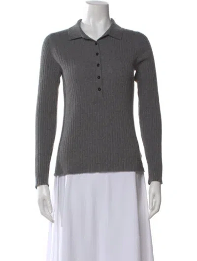 Pre-owned Arch4 Cashmere Sweater In Gray