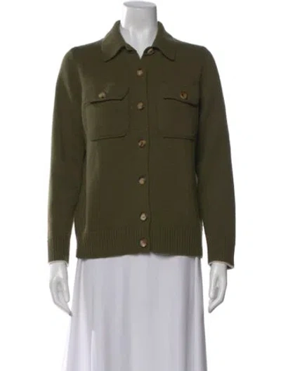 Pre-owned Arch4 Cashmere Sweater In Green
