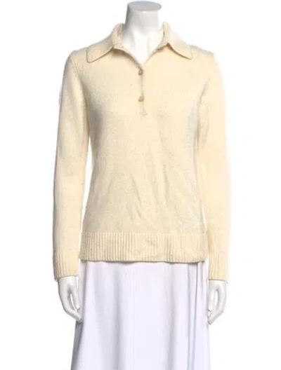 Pre-owned Arch4 Cashmere Sweater In Neutral