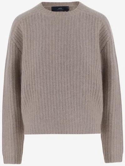 Arch4 Cashmere Sweater In Pink