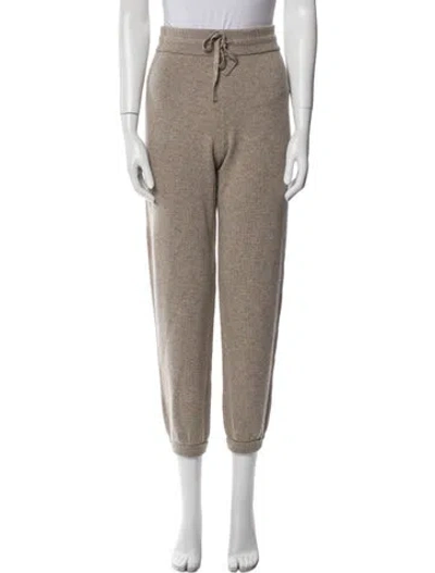 Pre-owned Arch4 Cashmere Sweatpants W/ Tags In Neutral