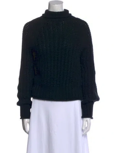 Pre-owned Arch4 Cashmere Turtleneck Sweater In Black