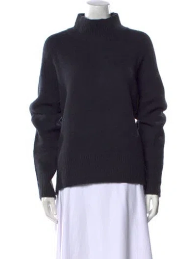 Pre-owned Arch4 Cashmere Turtleneck Sweater In Blue