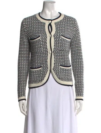 Pre-owned Arch4 Cashmere Tweed Pattern Sweater In Multi