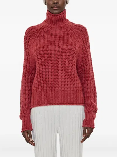 Arch4 Cashmerer Jumper In Red