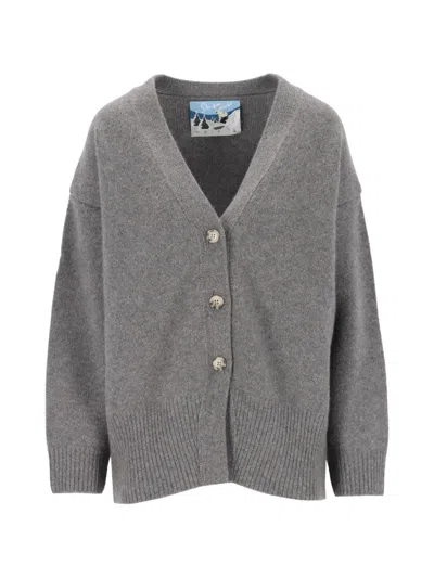 Arch4 Cedar Rise Oversized Cardigan In Gray
