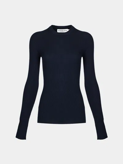 Arch4 Celeste Baby Goat Cashmere Long-sleeved Top Size: L